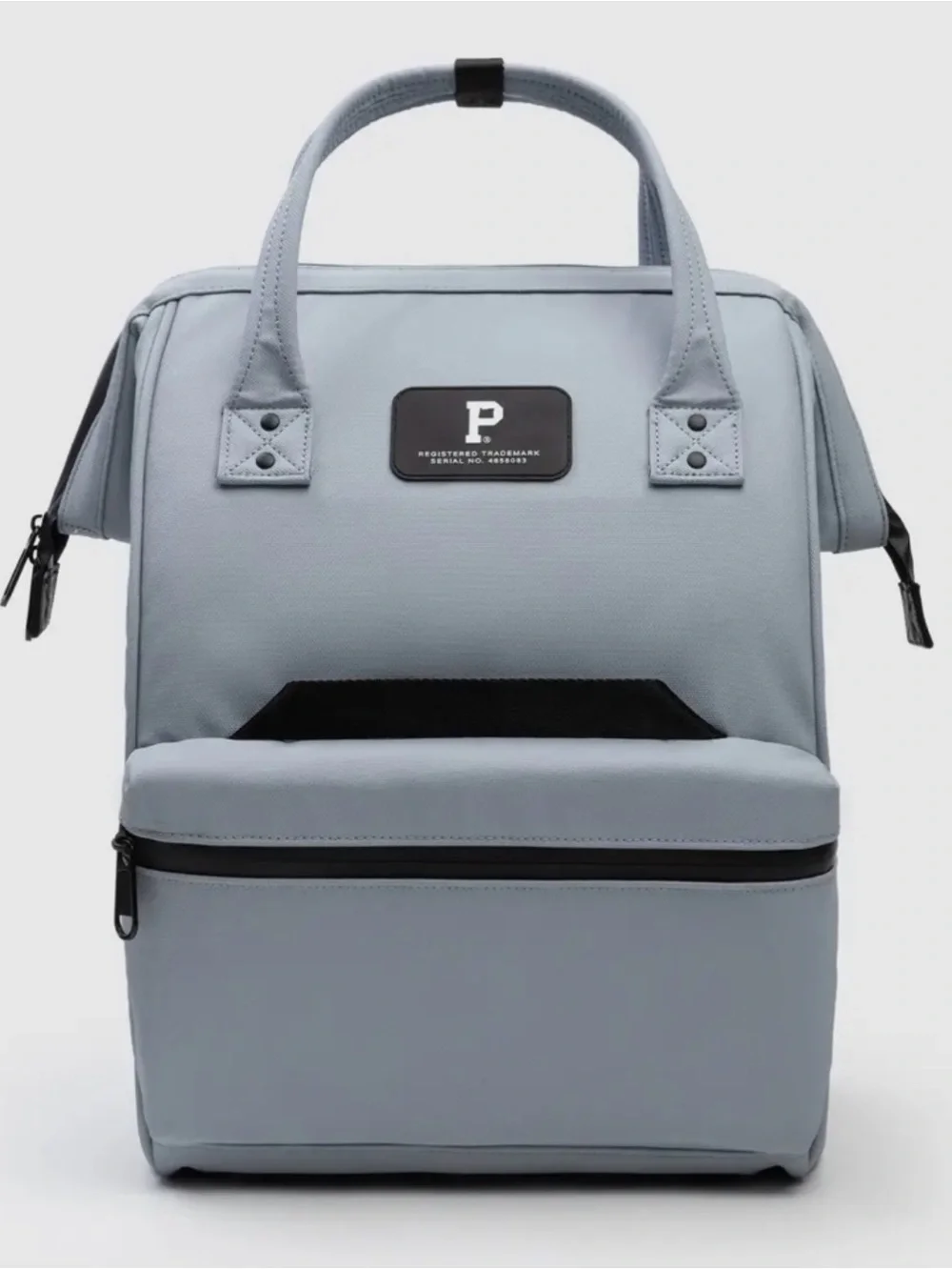 NWT Portland Gear Cascade Backpack Cloud Gray Standard Size Travel Wide Mouth